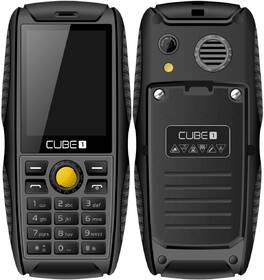 Mobilní telefon CUBE 1 S200 Dual SIM černá barva
