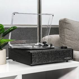 Gramofon Victrola VTA-74 černá barva
