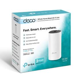 Komplexní Wi-Fi systém TP-Link Deco E4 (1 ks) bílá barva
