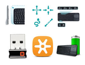 Klávesnice Logitech K400 CZ černá barva
