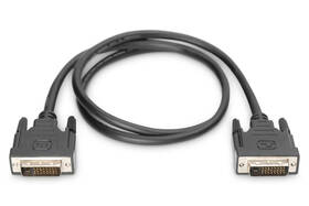 Kabel Digitus DVI, 1m černá barva

