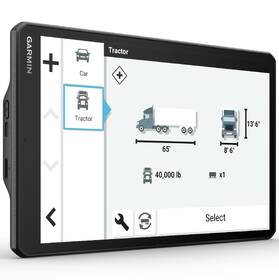 Navigační systém GPS Garmin dēzl LGV1010 Live Traffic černá barva
