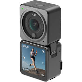 Outdoorová kamera DJI Action 2 Dual-Screen Combo 128GB šedá barva
