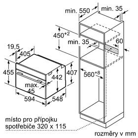 Kompaktní trouba Bosch CSG656BS2 nerez
