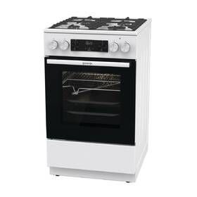 Kombinovaný sporák Gorenje GKS5C75WF bílá barva
