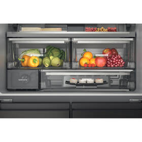 Americká lednice Whirlpool WQ9I FO2BX EF černá barva
