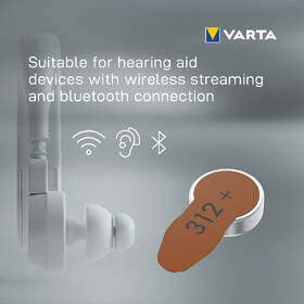 Baterie do naslouchadel Varta Hearing Aid Battery 312, blistr 6ks 

