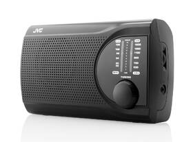Radiopřijímač JVC RA-E321B černá barva
