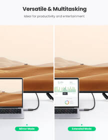 Redukce UGREEN USB-C/HDMI šedá barva
