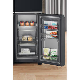 Americká lednice Whirlpool WQ9I FO2BX EF černá barva
