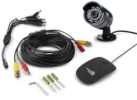 Kamerový systém iGET HOMEGUARD HGDVK46704 - 4-kanálový HD rekordér DVR + 4x barevná venkovní HD kamera 720p 
