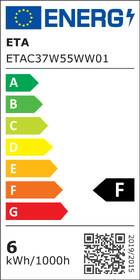 Žárovka LED ETA EKO LEDka svíčka 5,5W, E14, teplá bílá 
