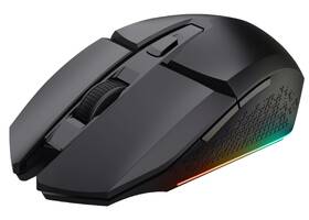 Myš Trust GXT 112 Felox + podložka pod myš černá barva
