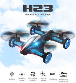 Mini Dron JJR/C H23 2.4G 4 kanálový, 6osý gyroskop žlutá barva
