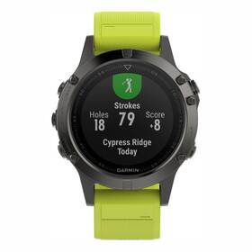 Chytré hodinky Garmin Fenix 5 šedá barva

