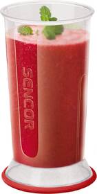 Ponorný mixér Sencor SHB 4464RD-EUE3 červená barva
