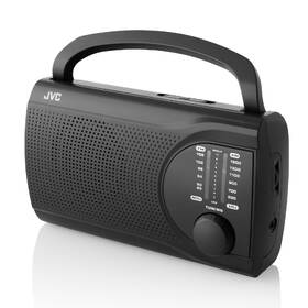 Radiopřijímač JVC RA-E321B černá barva
