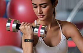Fitness náramek Technaxx TX-HR7 černá barva
