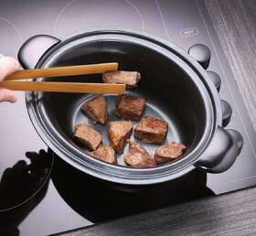 Pomalý hrnec s odnímatelným kastrolem RUSSELL HOBBS 22740-56 nerez
