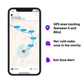 GPS lokátor Invoxia Pet Tracker pro zvířata 
