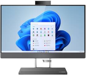 Počítač All In One Lenovo IdeaCentre 5 24IAH7 šedá barva
