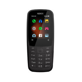 Mobilní telefon Nokia 220 4G Dual SIM černá barva

