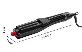 Kulma vlnkovač Rowenta x KARL LAGERFELD Waves Addict CF471LF0 černá barva
