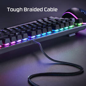 Klávesnice HyperX Alloy MKW100, US Layout černá barva
