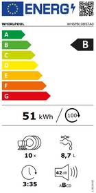 Myčka nádobí Whirlpool WH6PB10BS7A0 

