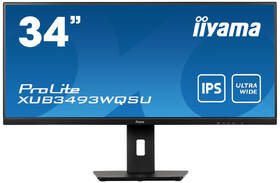 Monitor IIYAMA ProLite XUB3493WQSU-B5 černá barva
