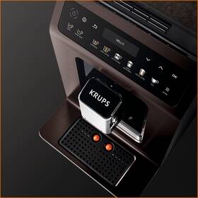 Automatický kávovar Krups EA894T10 titanium
