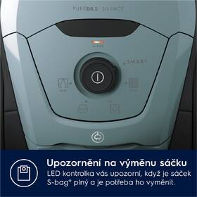 Podlahový vysavač Electrolux PD82-4MB modrá barva
