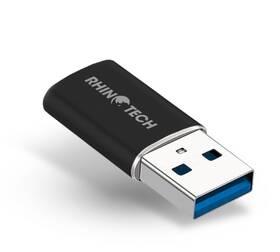 Redukce RhinoTech USB-A 3.0/USB-C černá barva
