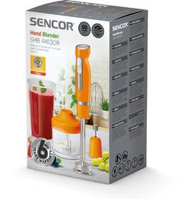 Ponorný mixér Sencor SHB 4463OR oranžová barva
