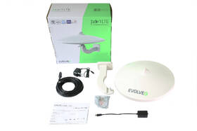Venkovní anténa Evolveo Jade 1 LTE, 48dBi aktivní DVB-T/T2, LTE filtr 
