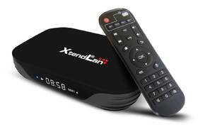 Multimediální centrum XtendLan Android TV box HK1T černá barva

