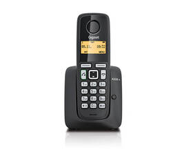 Domácí telefon Gigaset A220A černá barva
