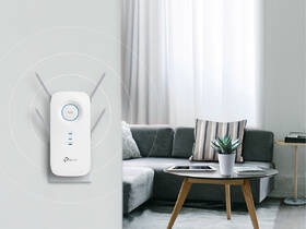 Wi-Fi extender TP-Link RE650 AC2600 bílá barva
