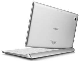Dotykový tablet ALCATEL PLUS 10 LTE + klávesnice stříbrná barva
