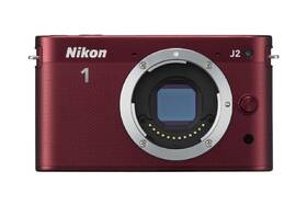 Digitální fotoaparát Nikon 1 J2 + 10-30 VR červená barva
