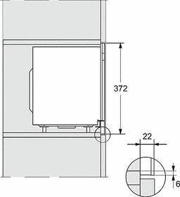 Mikrovlnná trouba Miele M 2234 SC černá barva
