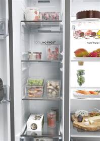 Americká lednice Haier HSW79F18ANMM nerez
