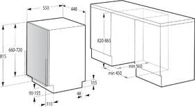 Myčka nádobí Gorenje GV583B10AD 

