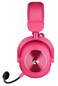Headset Logitech G PRO X 2 Lightspeed Wireless růžová barva

