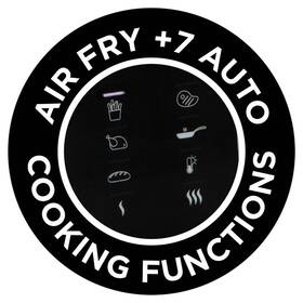 Multifunkční hrnec RUSSELL HOBBS 26520-56 SatisFry Air&Grill Multi, 5,5 l černá barva
