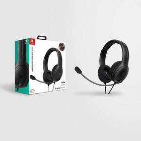 Headset PDP LVL40 pro Nintendo Switch černá barva
