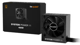 Zdroj be quiet! System Power 11 450W černá barva
