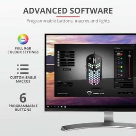 Myš Trust GXT 960 Graphin Ultra-lightweight Wired černá barva
