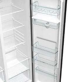 Americká lednice Hisense RS711N4WFE černá barva

