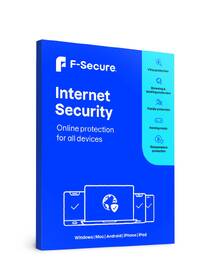 Software F-Secure Internet Security pro všechna zařízení, 3 zařízení / 6 měsíců 
